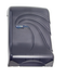 Thumbnail image #2 for John Boos Wall-Mounted Manual Folded Paper Towel Dispenser, Black Plastic