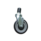 Thumbnail image #1 for Thunder Group SLWTC005 Heavy-Duty 5-Inch Stem Caster Without Brake for Work Tables Case of 16
