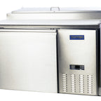 Thumbnail image #1 for Stanton Trading STC-PPT-47 Pizza Prep Table, 1 Section, Self-Contained, 1 Door, Stainless Steel, 6-Pan Capacity