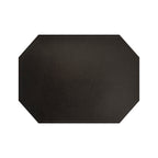 Thumbnail image #1 for Risch Tamarac TABLEMATOCT-TAM 15X11 Octagonal Faux-Leather Table Mat, 15 x 11 in, Stitched Edges, Non-Skid Backing Case of 25
