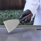 Thumbnail image #2 for Chef Master 90261 Griddle Scraper with High-Heat Handle, 4-Inch Case of 6