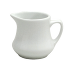 Thumbnail image #1 for 1880 Hospitality Buffalo White Ware by Oneida® F8010000802 Porcelain Creamer, 4-1/2 oz, with Handle, Bright White Case of 3 Dozen