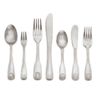 Thumbnail image #1 for Alegacy Foodservice Products Jewel 1804 Extra Heavyweight Dessert Spoon, 6-7/8", 18/0 Stainless Steel, Mirror Finish Case of 36 Dozen