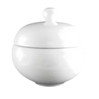 Thumbnail image #1 for Vertex China Radiance RA-SB60 Porcelain Soup Tureen with Lid, 26 oz., 5-3/8-Inch Round 1 Dozen