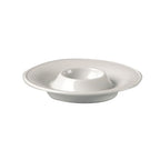 Thumbnail image #1 for Steelite International Rene Ozorio, Aura 6300P164 Porcelain Egg Cup/Plate, 5-Inch, Oven Safe to 465°F Case of 2 Dozen