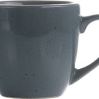 Thumbnail image #1 for International Tableware Splash™ SH-56-LN Stoneware Coffee Cup, 7.5 oz, Round with Handle, Lunar Blue Glaze Case of 2 Dozen