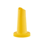 Thumbnail image #1 for TableCraft Products PourMaster 10286Y Polyethylene Pour Bottle Neck Spout, One-Piece, Yellow Case of 96