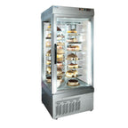 Thumbnail image #1 for GTI Designs Lexus Series - Classic CL26F One-Section Glass Door Freezer Display Case, 30"W, 26 Revolving Shelves, 4 Glass Sides