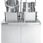 Thumbnail image #5 for Crown DMT-6-6 Direct Steam Kettle with (2) 6 Gallon Tilting Kettles on 36-Inch Cabinet Base