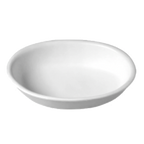 Thumbnail image #1 for G.E.T. Bugambilia FOD04PC Oval Buffet Bowl, 186 oz., Cast Aluminum with Resin Coating, Pacific Blue, 15-1/4" x 12-1/2" x 4"