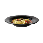 Thumbnail image #1 for G.E.T. Black Elegance B-139-BK . . Round Black Melamine Bowl, 13 oz, 9-1/4-inch Dozen Case of 2 Dozen