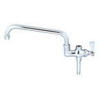 Thumbnail image #1 for ATSMFG FLO FLO-945 ATS MFG Add-On Pre-Rinse Faucet, 14" Swivel Spout, Polished Chrome, 2.0 GPM, Lead-Free, NSF Case of 12