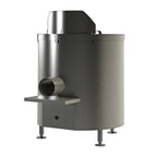 Thumbnail image #1 for Empire Bakery Equipment EMP-BK-45 Gas Bagel Kettle, 45-Gallon, Two-Ring Burner, Stainless Steel Liner