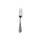 Thumbnail image #1 for Steelite International Walco, Classic Baroque WL6805FST Dinner Fork, 7-5/8", Pierced Plumes, 18/10 Stainless Steel, Fieldstone Finish Pack of 1 Dozen
