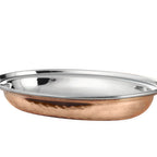 Thumbnail image #1 for Tableware Solutions USA Creative Table TS-F90186 Oval Curry Dish, 15 oz, Copper, 21.25 x 14.25 cm Case of 12