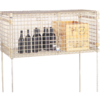 Thumbnail image #1 for SPG International Iss SECM560Y Wire Security Module Kit, Stationary, 60"W x 24"D x 20"H, Gold Epoxy-Coated