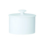 Thumbnail image #2 for Steelite William Edwards, Coupe Whites 82000AND0335 Oval Sugar Bowl, 8 oz, Bone China, With Lid 1 Dozen