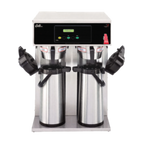 Thumbnail image #1 for Curtis G3 D1000GT63A000 Automatic-Fill Double Airpot Coffee Brewer, Stainless Steel Base, Twin Programmable Brewing Heads