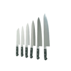 Thumbnail image #2 for Thunder Group JAS012330 Japanese Cow Knife, 13 x 2-1/4 in Stainless Steel Blade, Pointed, Riveted ABS Plastic Handle Case of 60