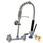 Thumbnail image #1 for Fisher 70010 Mini Pre-Rinse Faucet Assembly, 8-Inch Backsplash Mount, Flexible Gooseneck, Spray Valve
