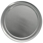Thumbnail image #1 for Admiral Craft Equipment Corp. PZ-TP12 Aluminum Solid Round Pizza Pan with Wide Rim, 12-Inch Case of 72