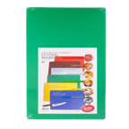 Thumbnail image #2 for TableCraft Products CB1218GNA Polyethylene Cutting Board, 12 x 18 x 1/2 in, Green Case of 6