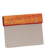 Thumbnail image #2 for American Metalcraft 6 Inch Stainless Steel Dough Cutter/Scraper with Wooden Handle