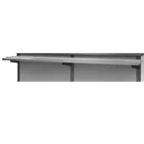 Thumbnail image #1 for Eagle Group Director's Choice DCE-TS-TSR Tray Slide, 30"W x 11-1/2"D, 3-Rail, Stainless Steel, Drop-Down Brackets