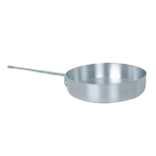 Thumbnail image #1 for Thunder Group ALSAP003 5-Quart Aluminum Sauté Pan, Flat Bottom, Riveted Handle, Without Cover Case of 6