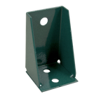 Thumbnail image #1 for AllPoints Foodservice Parts & Supplies 1261426 Metroseal 3 Steel End Bracket, Green Epoxy Coated
