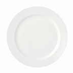 Thumbnail image #1 for 1880 Hospitality Verge by Oneida® L5800000163 12" Round Porcelain Plate, Medium Rim, Rolled Edge 1 Dozen