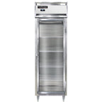 Thumbnail image #1 for Continental Refrigerator Designer Line D1RNSAGD One-Section Glass-Door Reach-In Refrigerator, Self-Contained, Stainless Steel Exterior