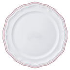 Thumbnail image #1 for Steelite International Folio, Porcelain 62578FP810 Round Porcelain Rim Plate, 11-1/4 in, Scalloped Edge 1 Dozen