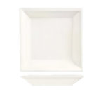 Thumbnail image #1 for Libbey Slate SL-14 Square Porcelain Pasta Bowl, 30 oz, 9-7/8" x 1-1/2"H, White