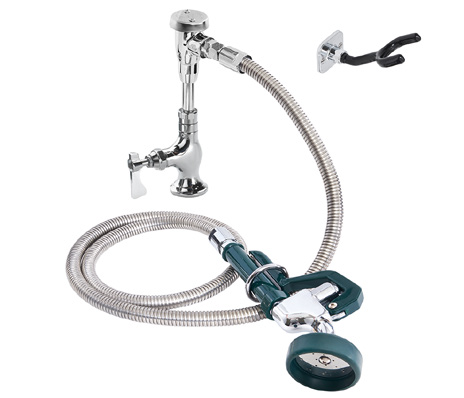 Product image #3 for Krowne Royal Series Deck Mount Utility Spray Assembly with 72-Inch Stainless Steel Hose