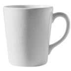 Thumbnail image #1 for Tableware Solutions USA Plain White by Continental 22CCFLA051 12 oz White China Cafe Euro Mug Case of 24