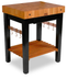 Thumbnail image #4 for Rouge et Noir Pro Prep Bloc 30 x 24-Inch Stationary American Cherry End Grain Butcher Block Work Table