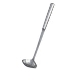 Thumbnail image #1 for Browne USA Foodservice Elite 573153 2 oz Stainless Steel Ladle, 11"L, One-Piece, Spout Bowl