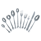 Thumbnail image #2 for Thunder Group Sunflower SLSF117 Salad Fork, 6.34-inch, 18/0 Stainless Steel, Bright Finish Case of 50 Dozen