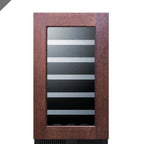 Thumbnail image #1 for Summit Commercial Summit Appliance CL18WCPNR Undercounter Wine Cooler, 3.25 cu. ft., Black, ADA-Compliant