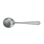 Thumbnail image #1 for Steelite International Walco, Star WL0812FST Bouillon Spoon, 7", 18/10 Stainless Steel, Fieldstone Finish Pack of 1 Dozen