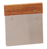 Thumbnail image #2 for American Metalcraft 6-Inch Stainless Steel Dough Cutter/Scraper with Wooden Handle