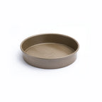 Thumbnail image #1 for Browne USA Foodservice Cuisipro 746262 Round Carbon Steel Nonstick Baking Pan, 9.5 x 2 inch Case of 6
