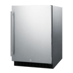 Thumbnail image #1 for Summit Commercial AL54CSS 1-Section Reach-In Refrigerator, Solid Stainless Steel Door, Stainless Steel Exterior, Bottom-Mounted Refrigeration