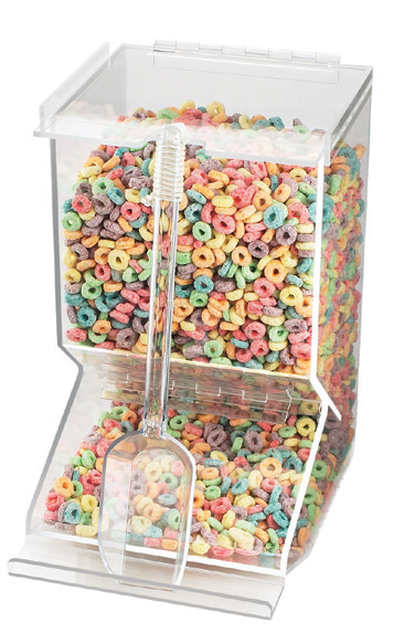 Product image #2 for Cal-Mil Stackable Bulk Cereal Dispenser, Clear Acrylic, 7.4 Liter