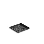 Thumbnail image #1 for Mikasa Hospitality (Lifetime Brands, Inc.) Chic 5314492 Square Porcelain Plate, 5.91", Black Case of 4
