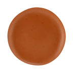 Thumbnail image #1 for G.E.T. Morocco - EGS B182080-STCS Round Melamine Plate, 8", Sunburn Terra Cotta with Speckles Case of 6