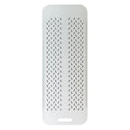 Thumbnail image #1 for Italiana FoodTech, Inc. 217-10036 Perforated Aluminum Roma Pizza Peel, 100 x 36 cm