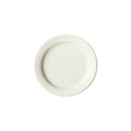 Thumbnail image #1 for Winco BPR-55NR-AW Porcelain Round Plate, 5-1/2-Inch, Narrow Rim, American White Case of 3 Dozen