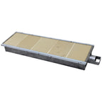 Thumbnail image #1 for AllPoints Foodservice Parts & Supplies 262323 Infrared Salamander Burner, Steel/Ceramic, 30-1/2 x 8-1/2 in